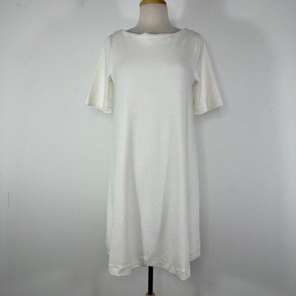 NWT HATCH X J.Crew Women Ivory Casual Dress Size 0 Maternity New - Picture 2 of 14